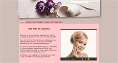 Desktop Screenshot of hairprosofcolumbia.com